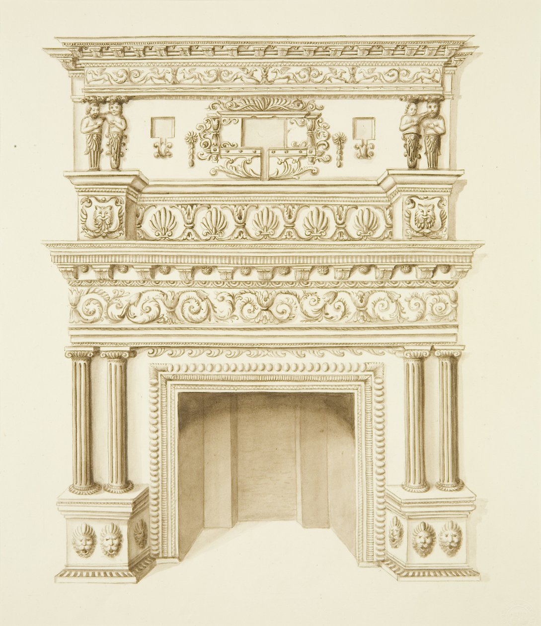 Chimneypiece in 