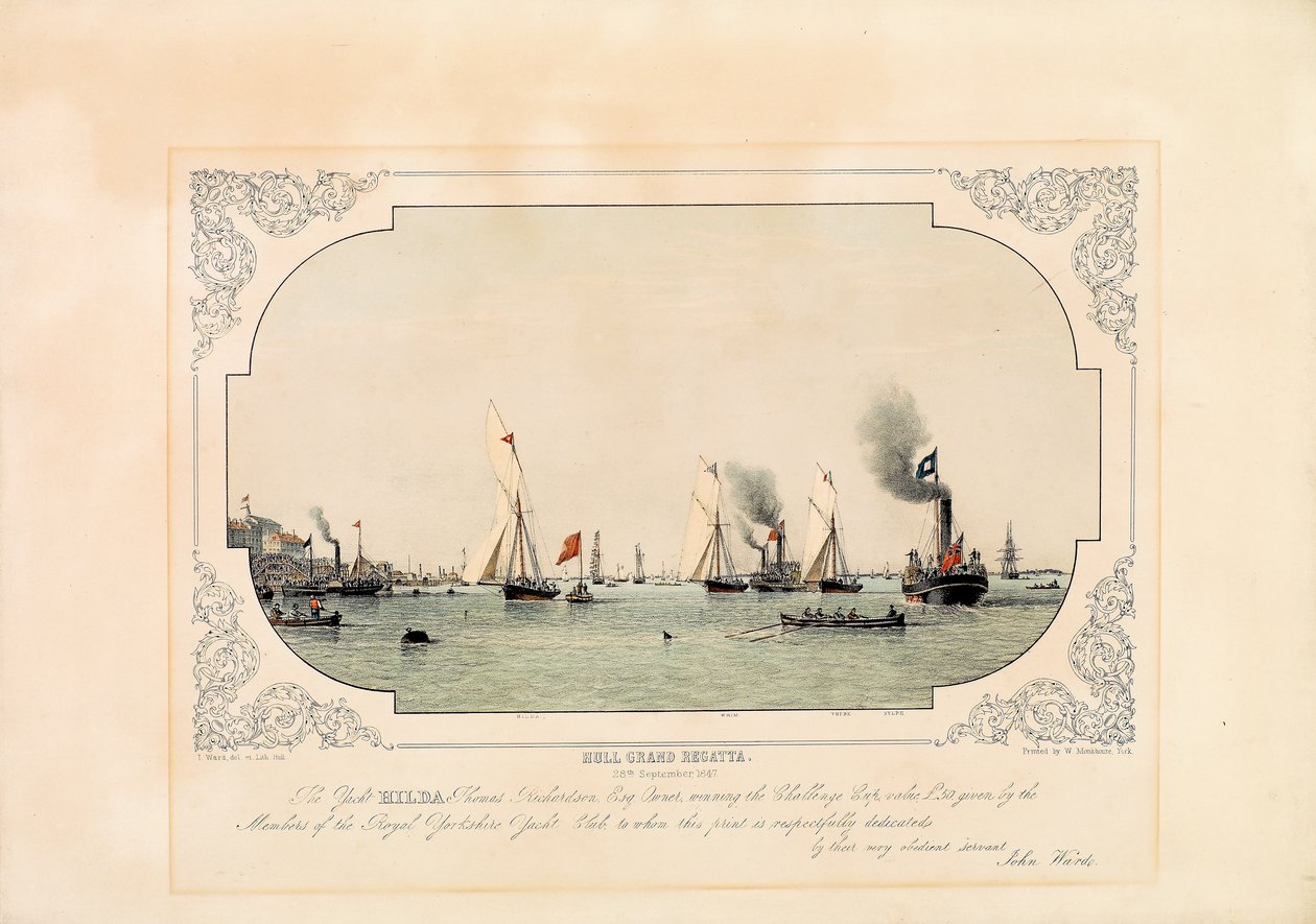The Hull Grand Regatta by John Ward