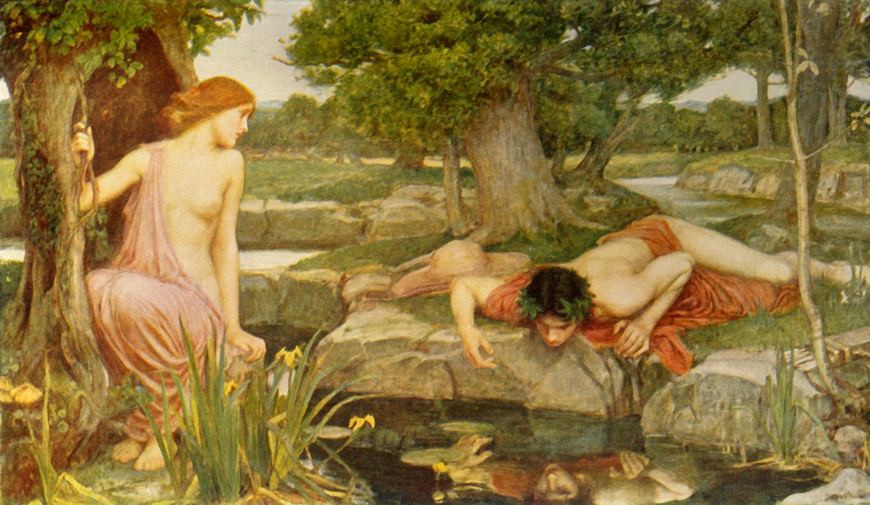 Echo and Narcissus by John William Waterhouse