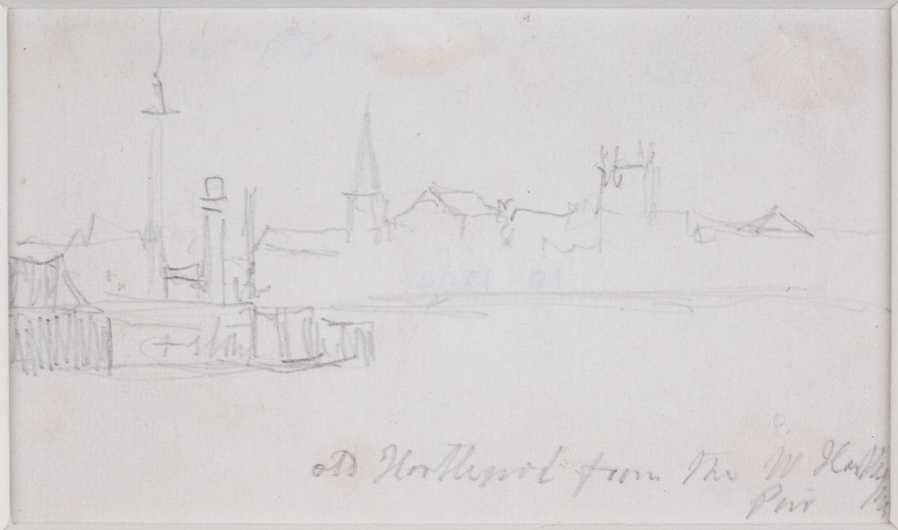 Old Hartlepool by John Wilson Carmichael