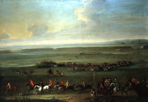 The Starting Post at Newmarket by John Wootton