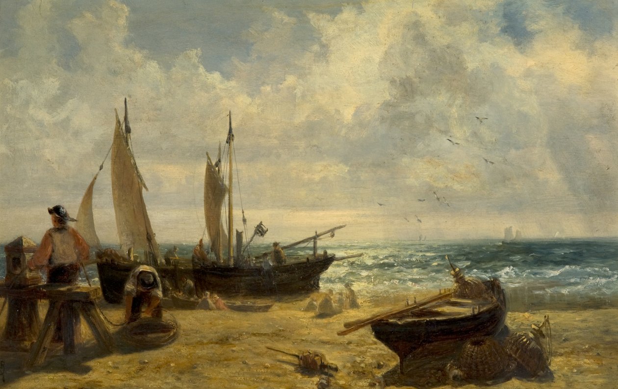 Coast Scene by John Wright Oakes