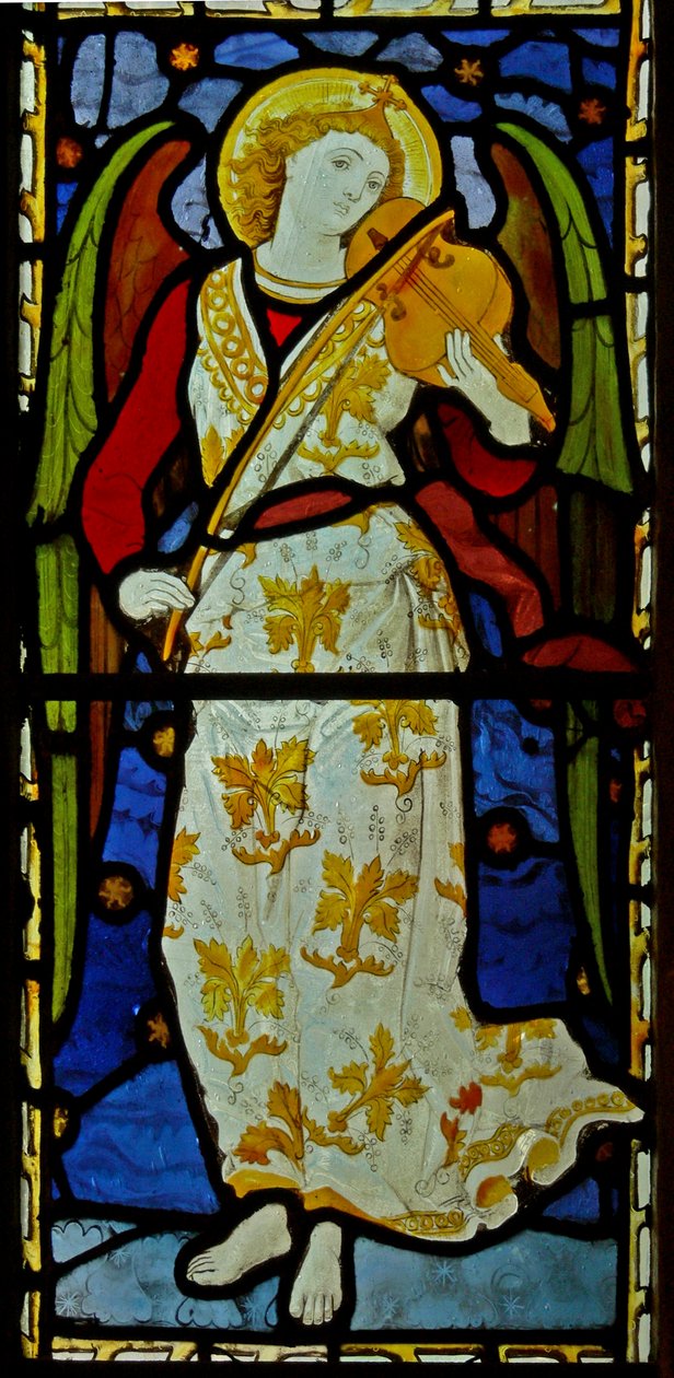 Musical angel by John and Grylls Burlison