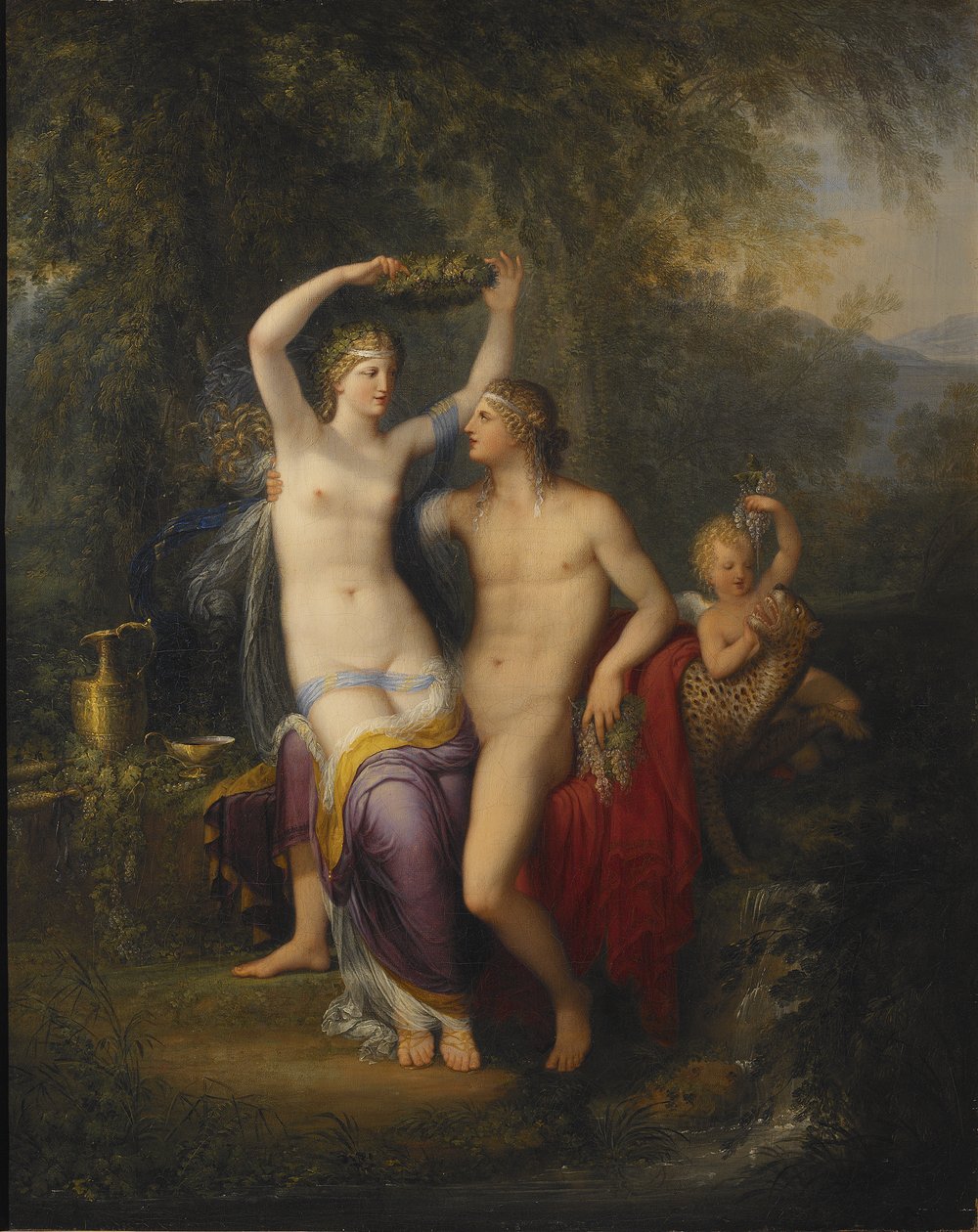 Bacchus and Ariadne by Jonas Akerstrom