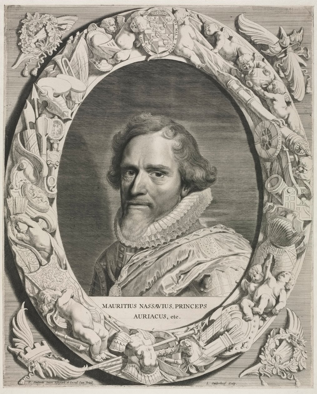 Maurice of Nassau by Jonas Suyderhoef