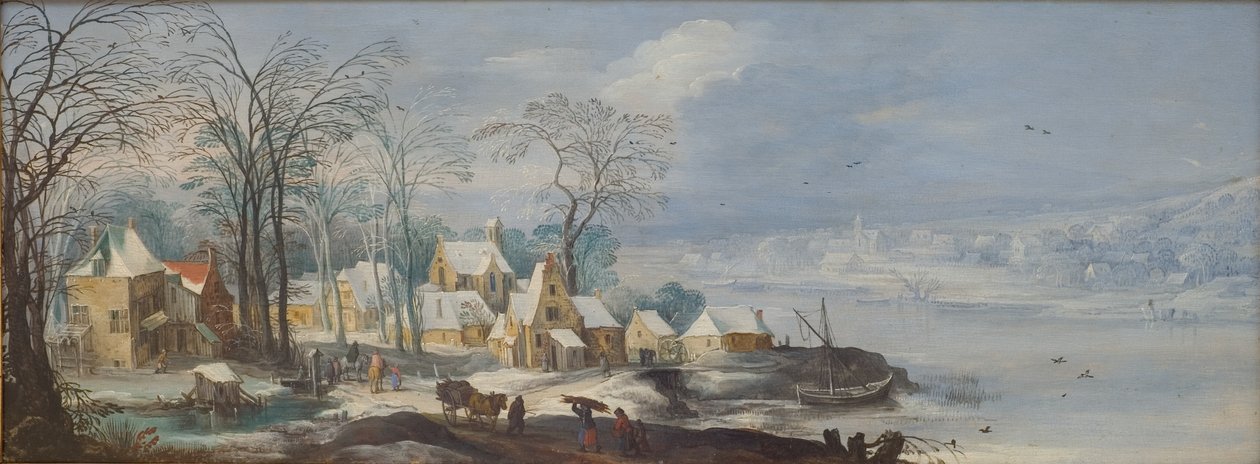Winter Landscape by Joos de II Momper