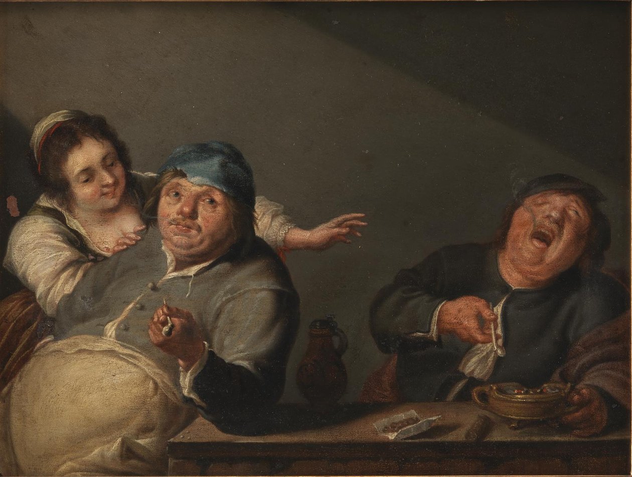Smokers by Joos van Craesbeeck