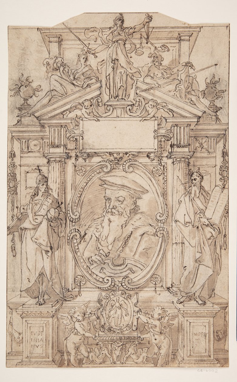Portrait of Tiberio Deciani by Joos van Winghe