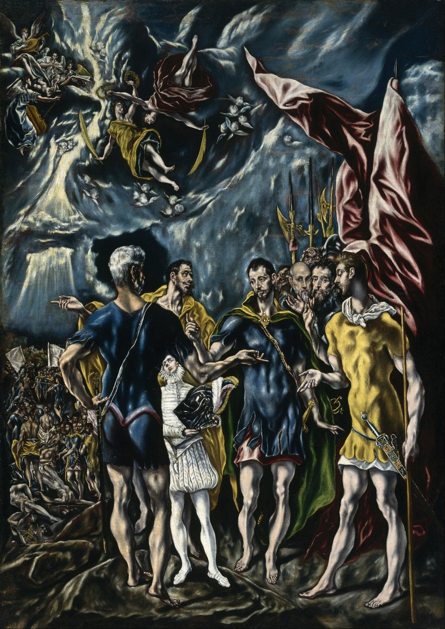 The Martyrdom of Saint Maurice by Jorge Manuel Theotocopoulos
