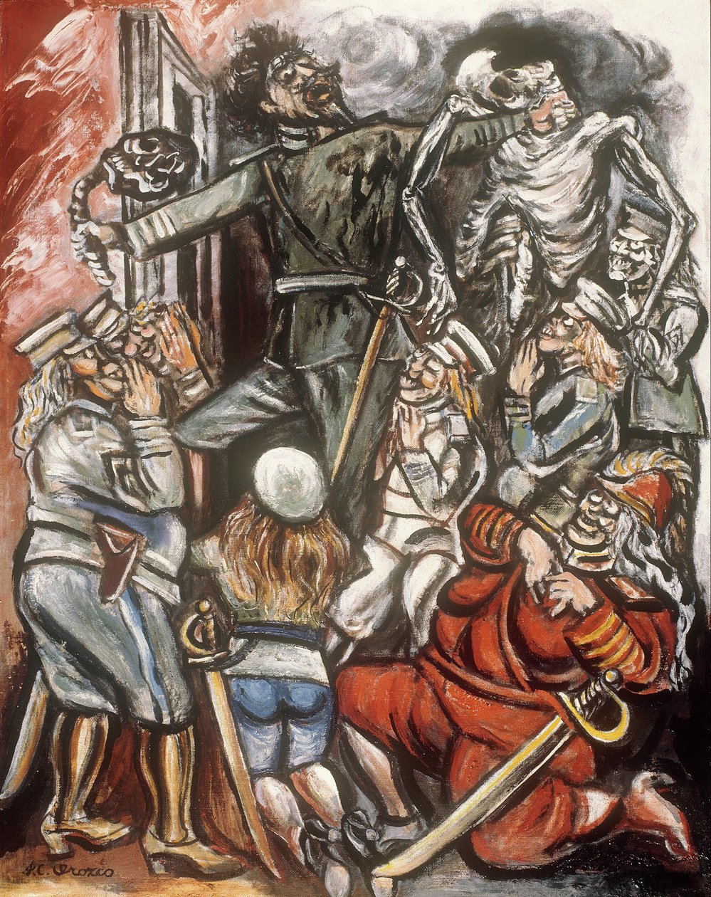 The Demagogue by José Clemente Orozco