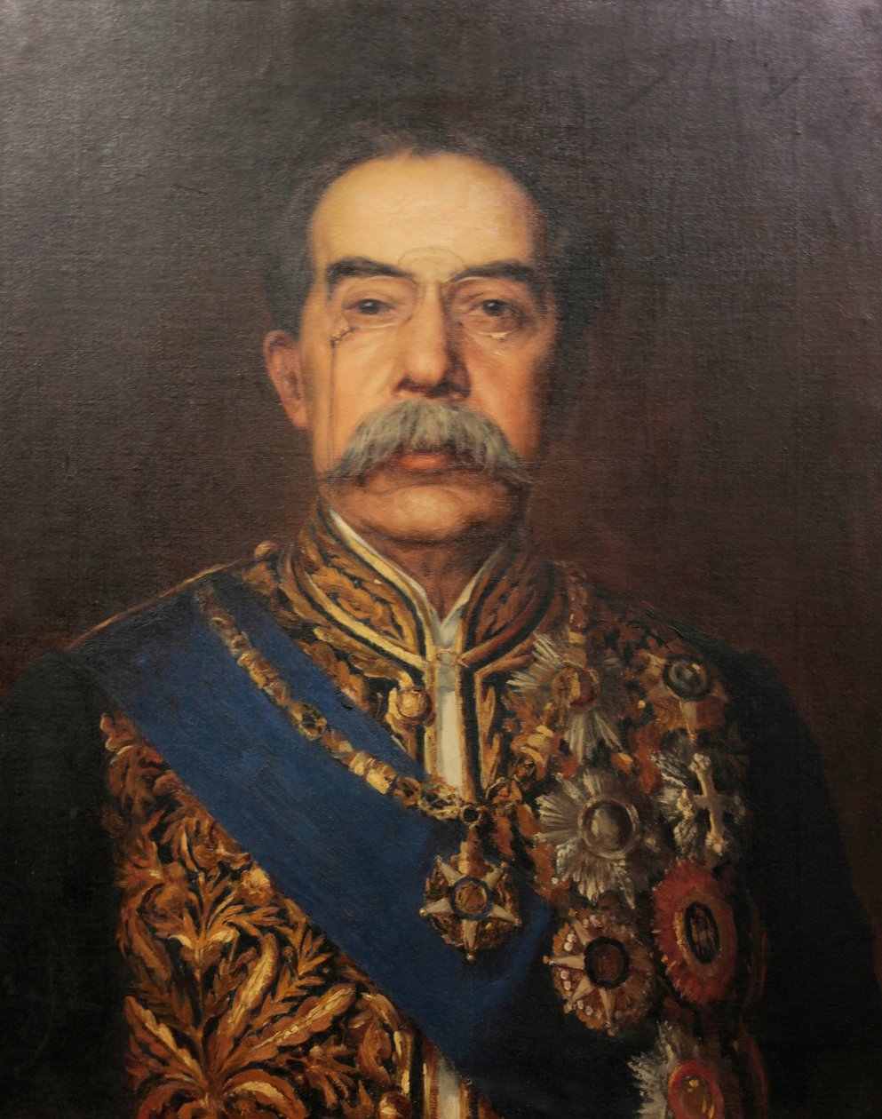 Portrait of José Luciano de Castro by José Malhoa