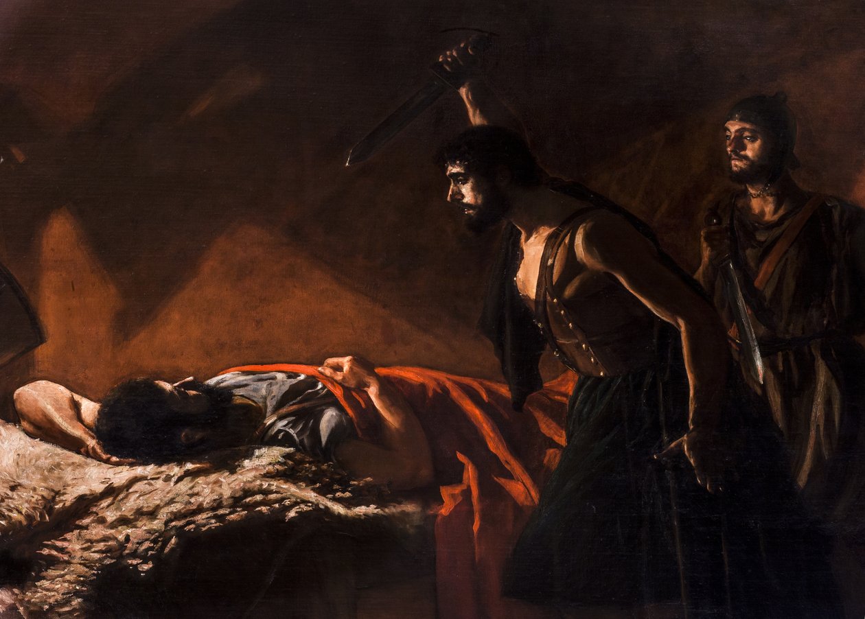 The Death of Viriathus by José Villegas Cordero