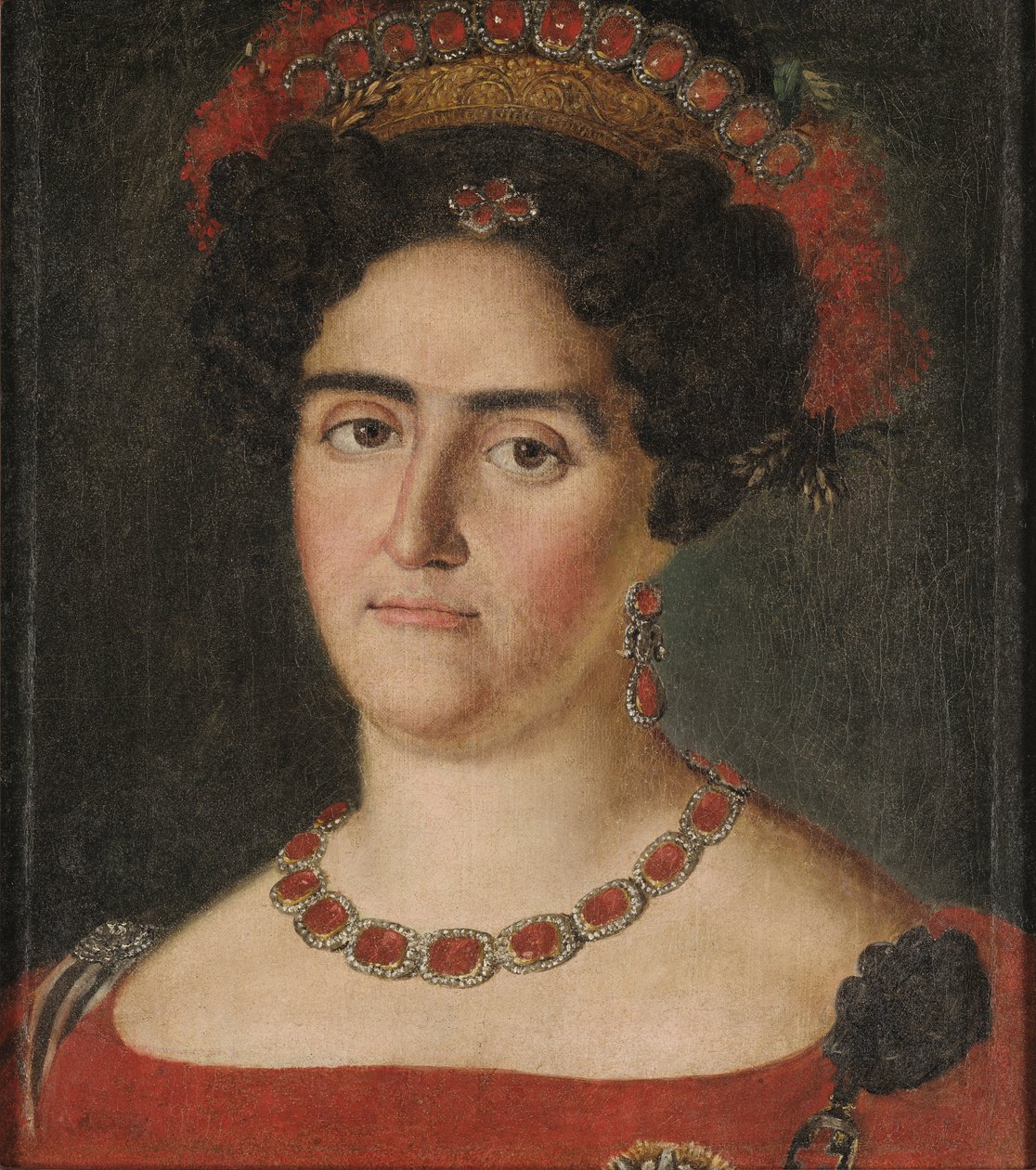 Portrait of Maria Francisca of Bragança by José Aparicio