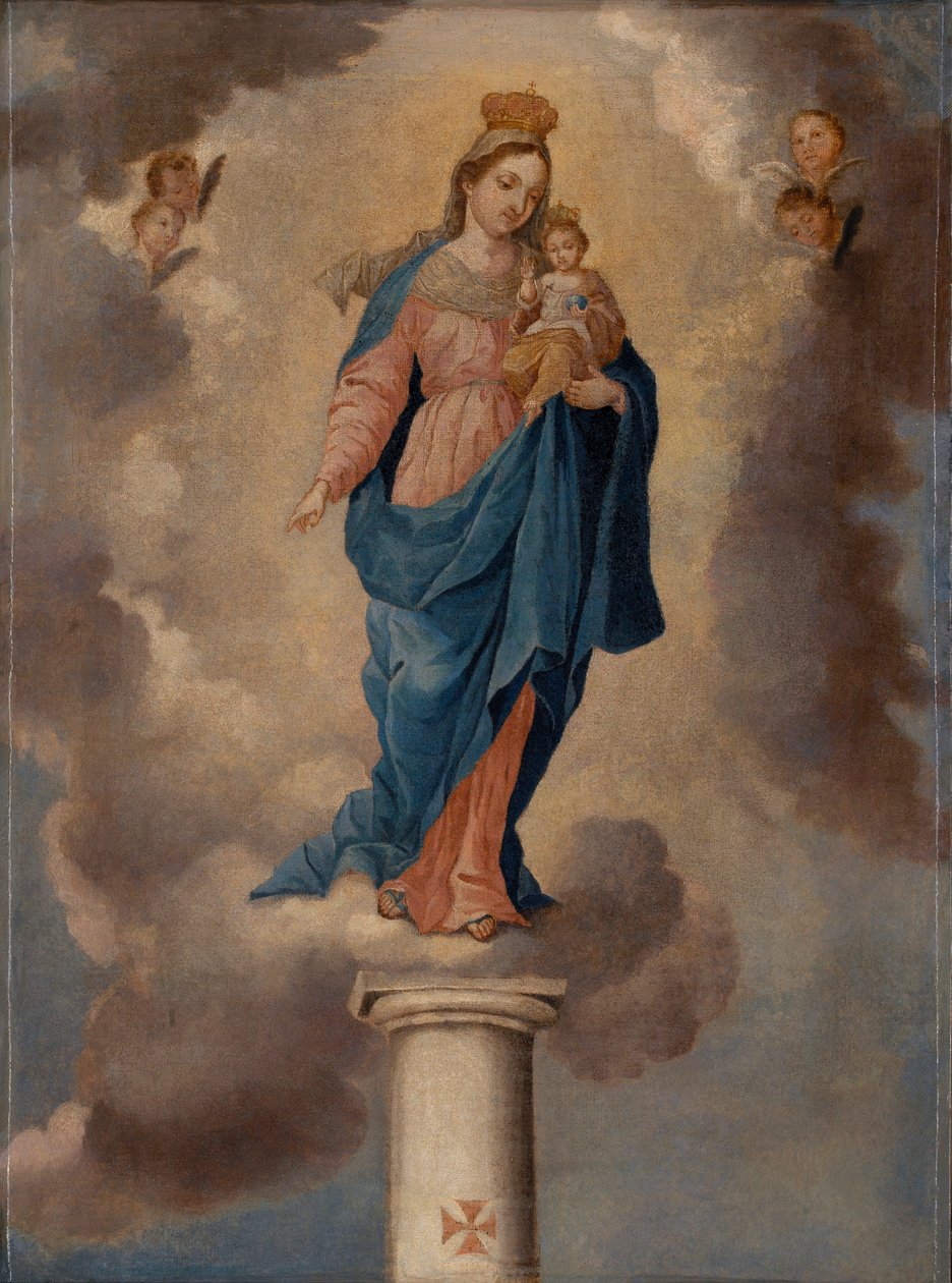 The Virgin of the Pillar by José Campeche y Jordán