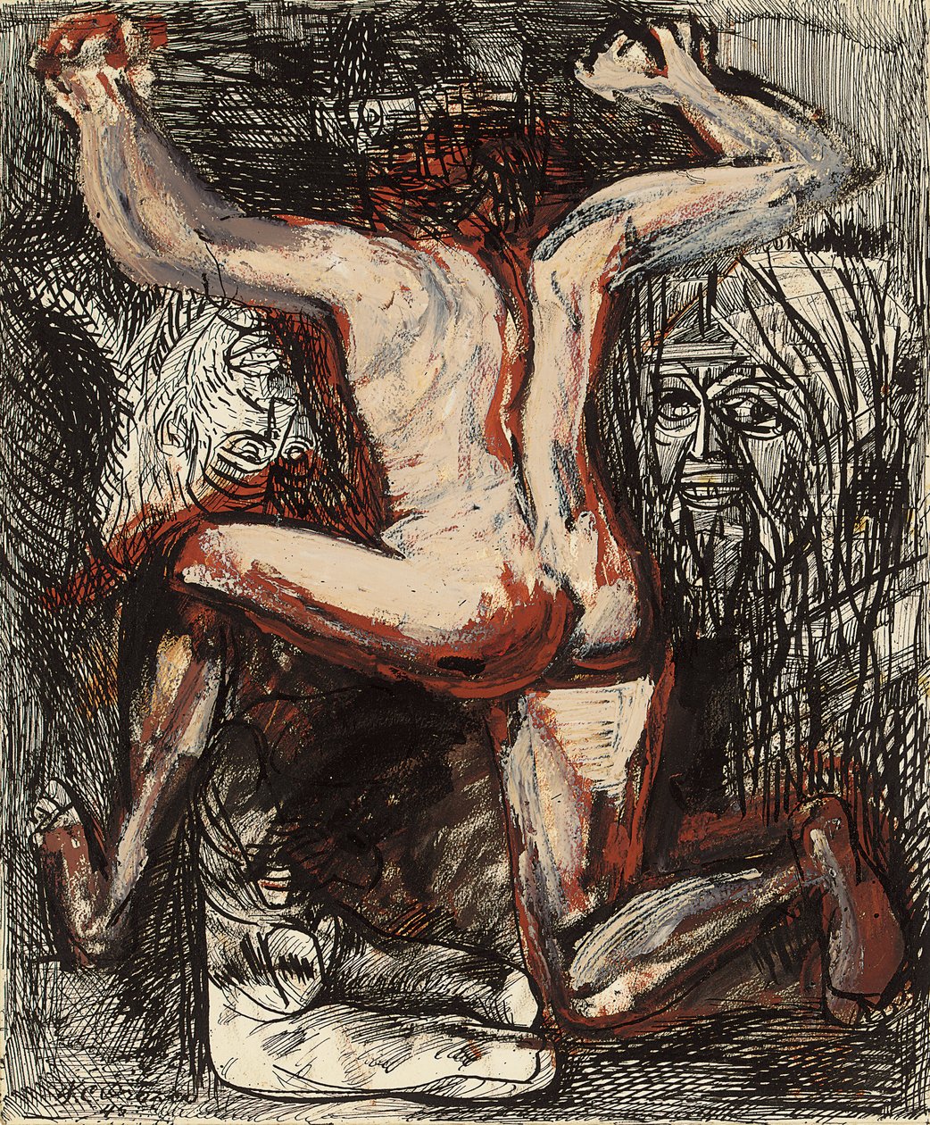 Prometheus by José Clemente Orozco