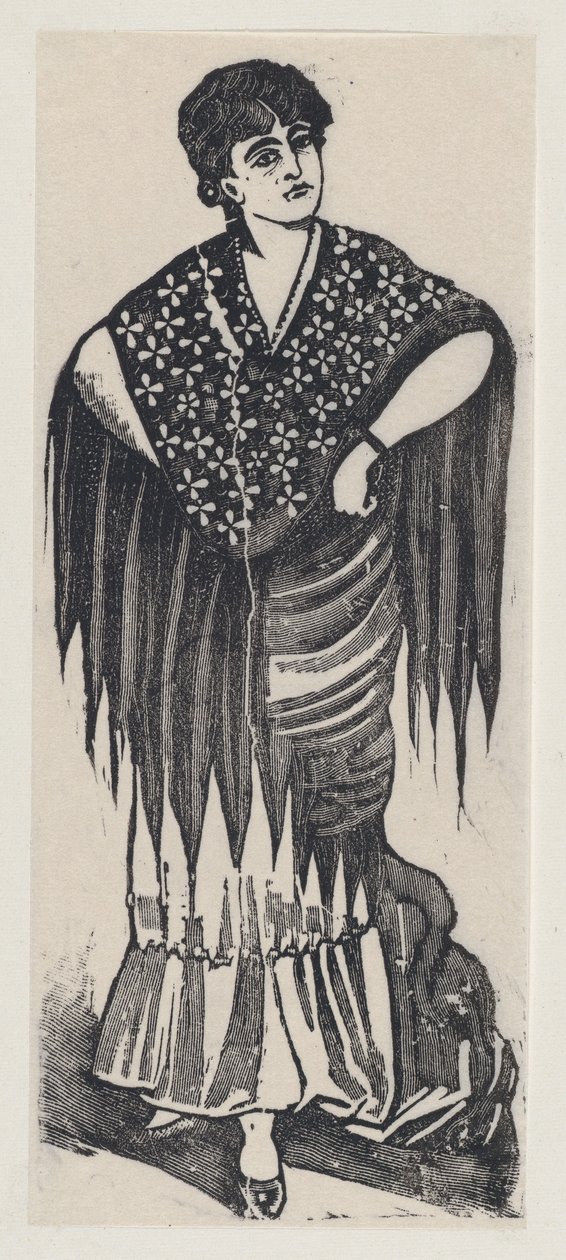 A gypsy, ca. 1880-1910 by José Guadalupe Posada