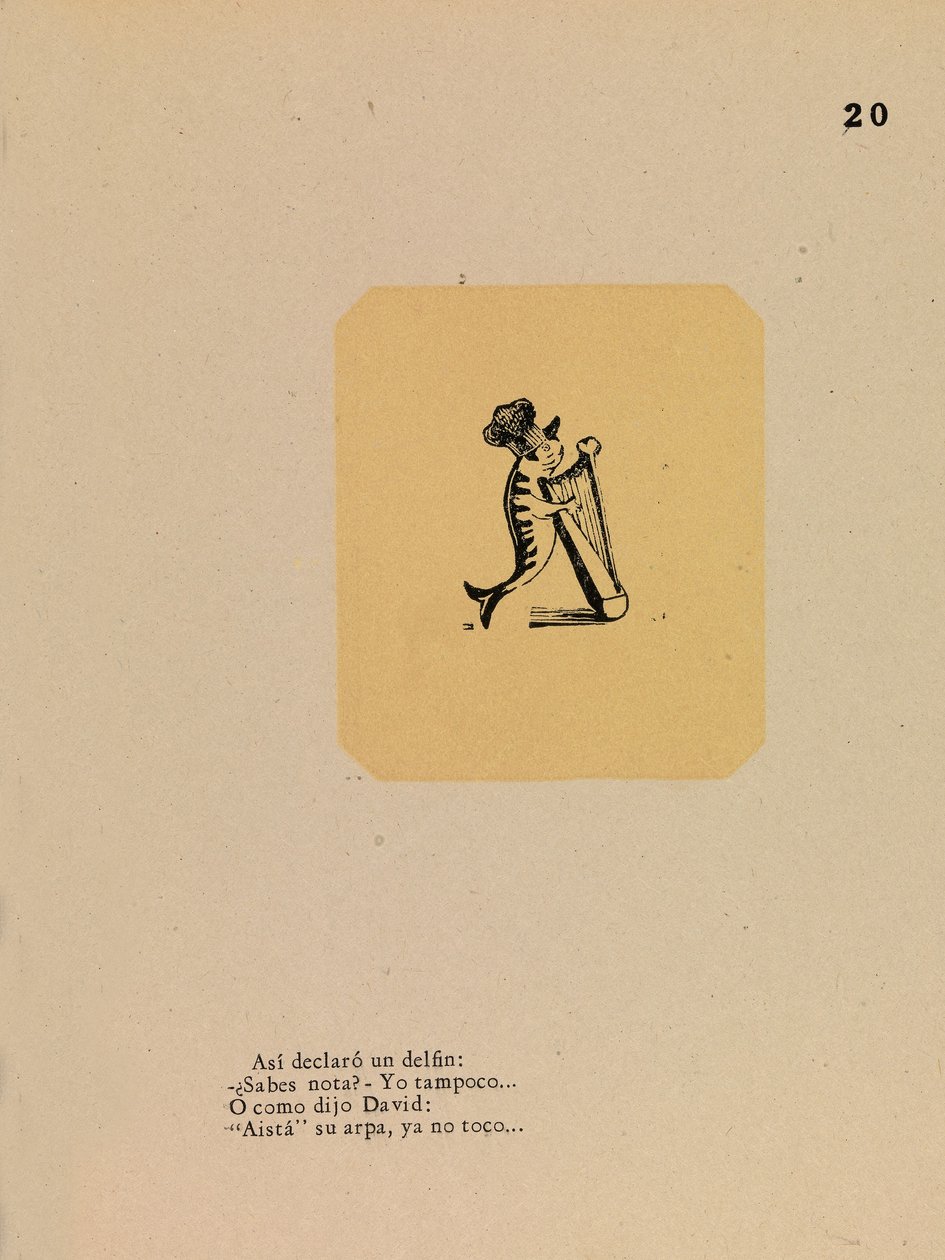 The Petulant Dolphin by José Guadalupe Posada