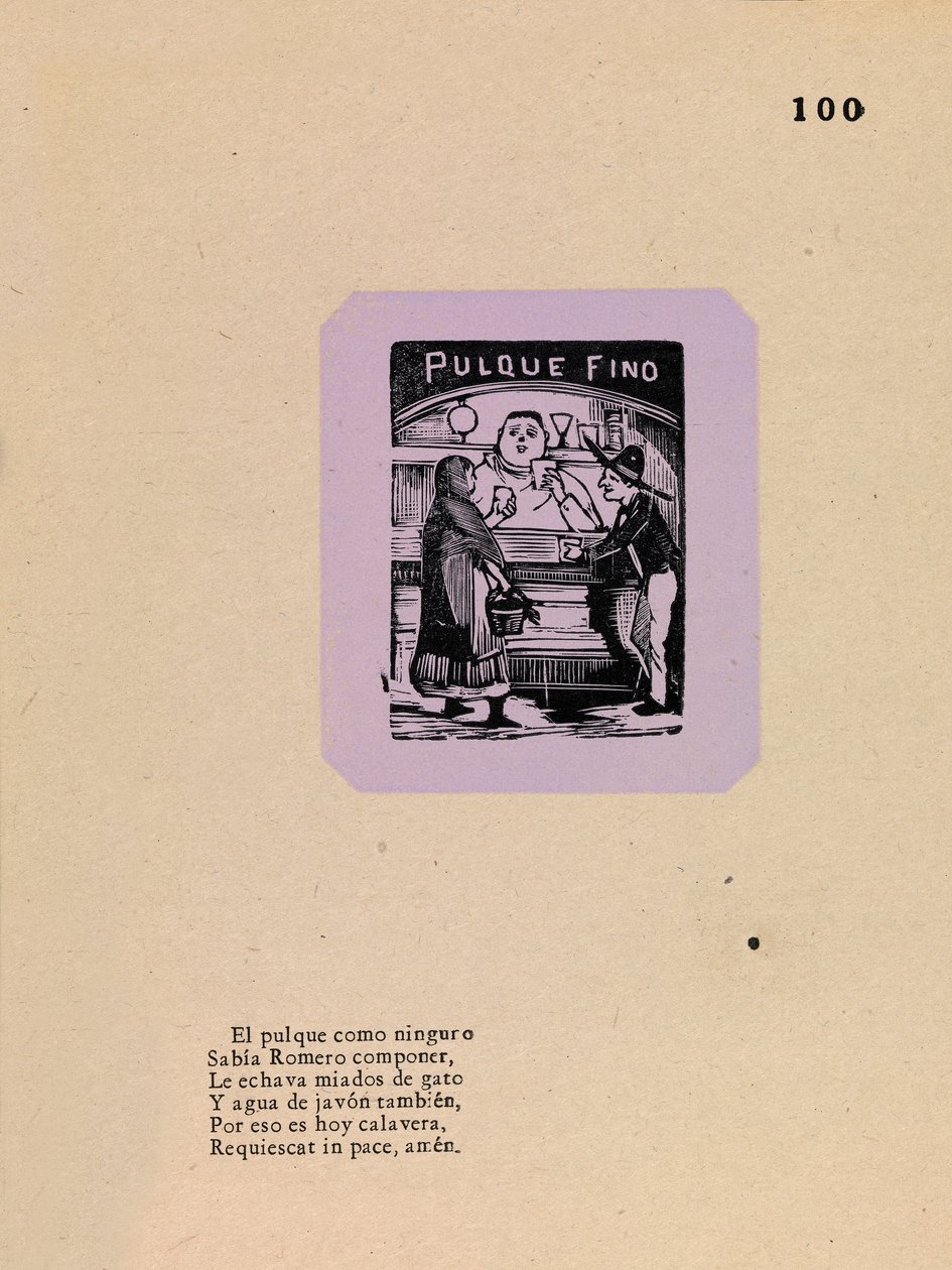 The Pulque Maker by José Guadalupe Posada