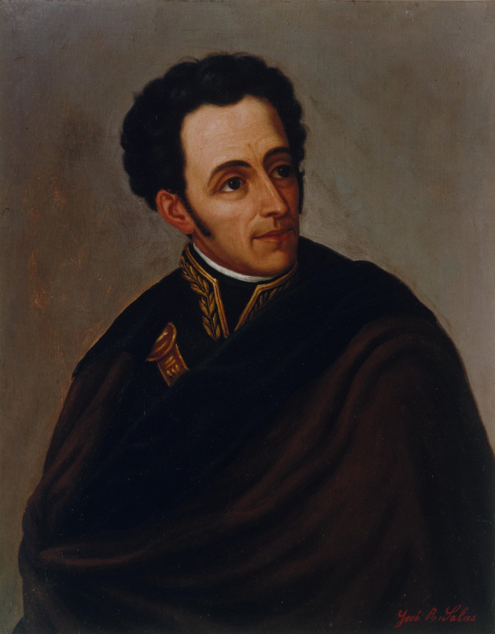 Portrait of Simón Bolívar, 1890 by José R. Salas
