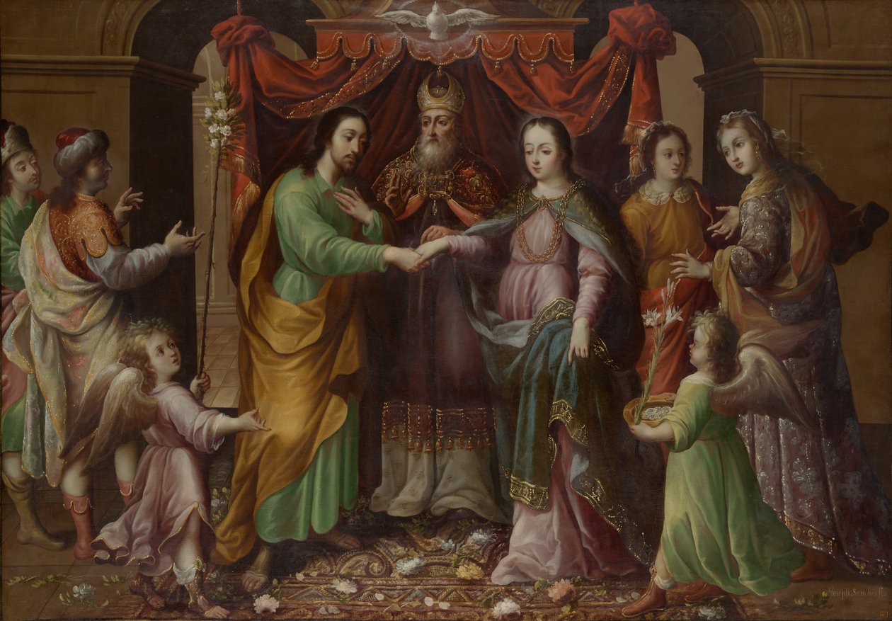 The Marriage of the Virgin by José Sánchez