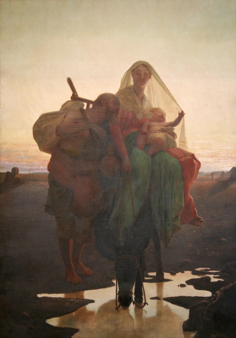 The Flight into Egypt by Jose Ferraz Almeida de Junior
