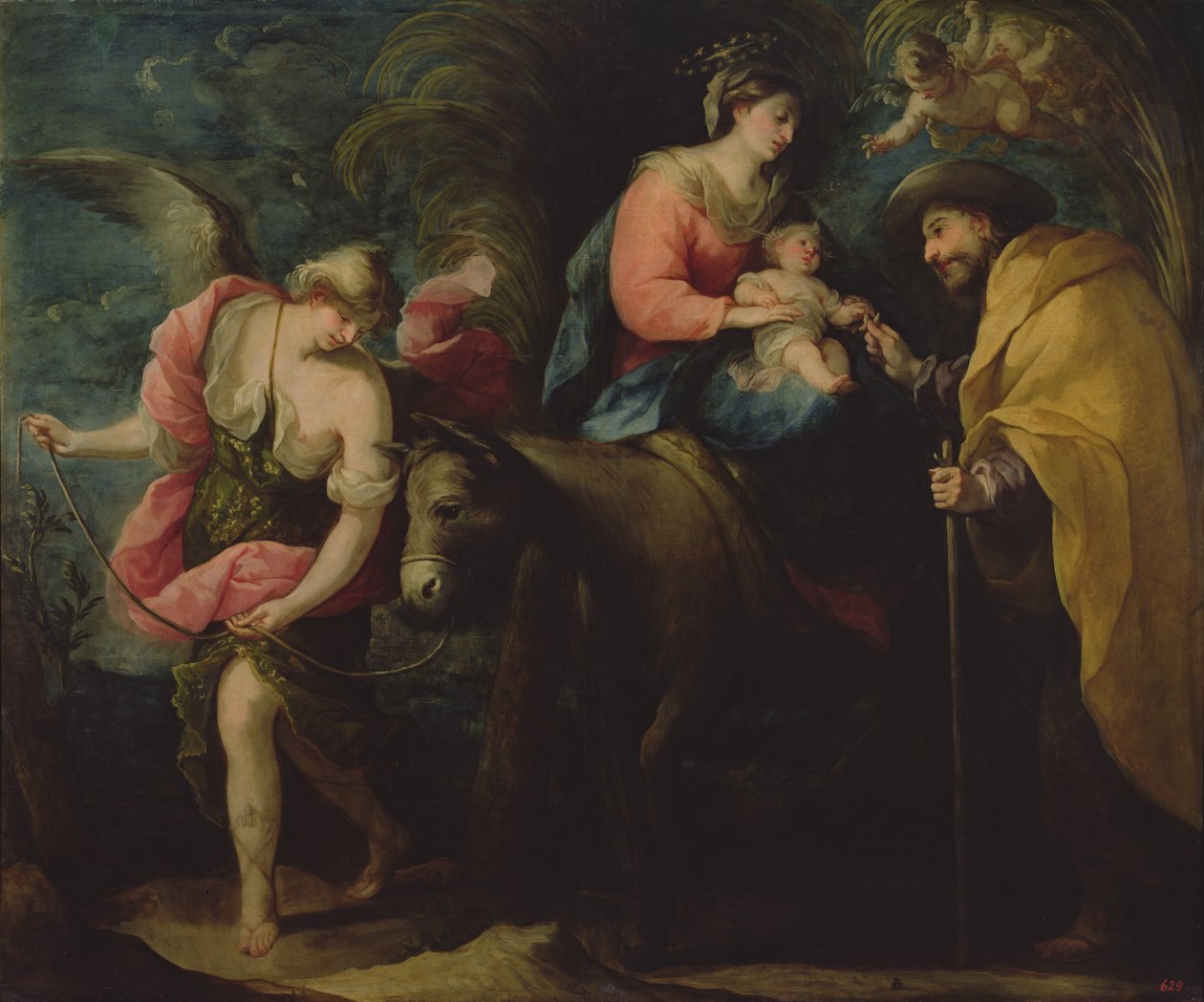 The Flight into Egypt by Jose Moreno