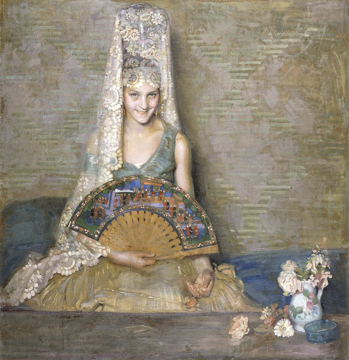 A Spanish Beauty by Jose Alarcon Suarez
