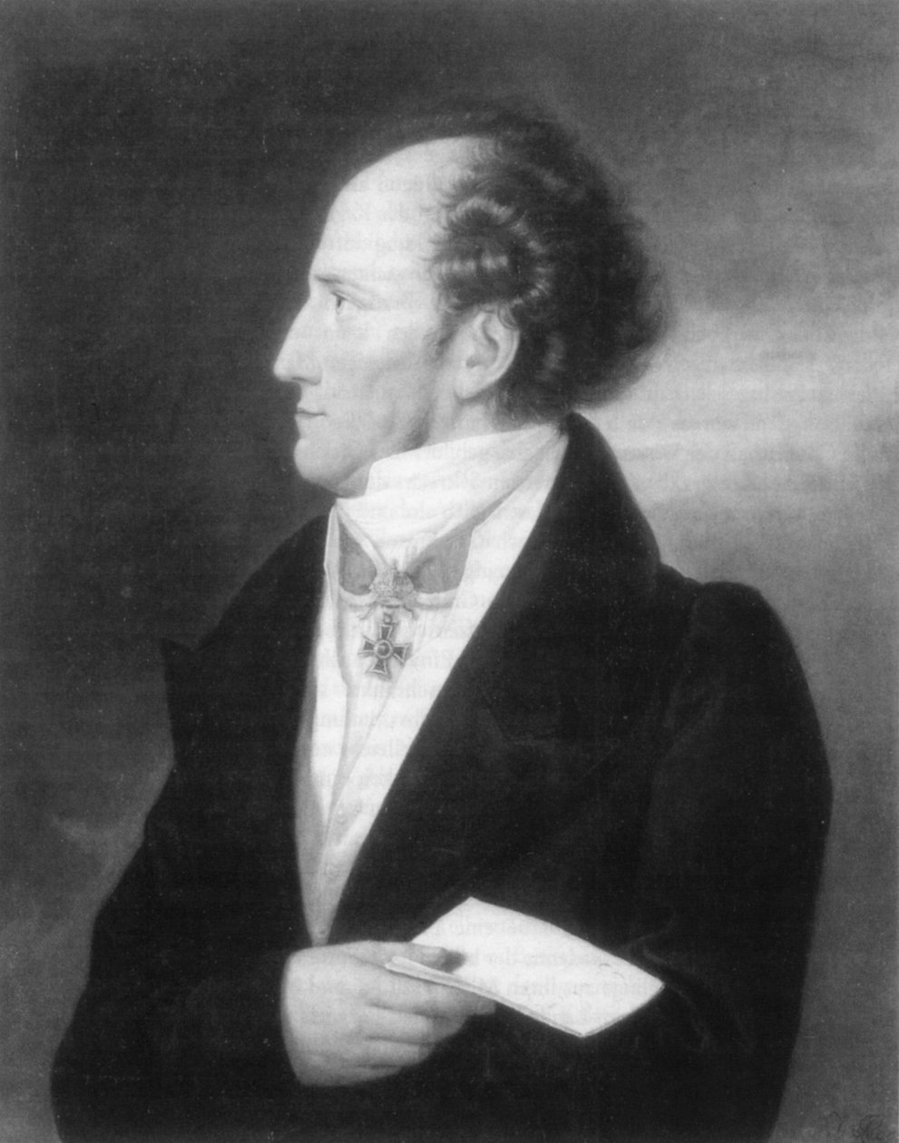 Portrait of Franz Josef von Sternberg-Manderscheid by Josef Lavos