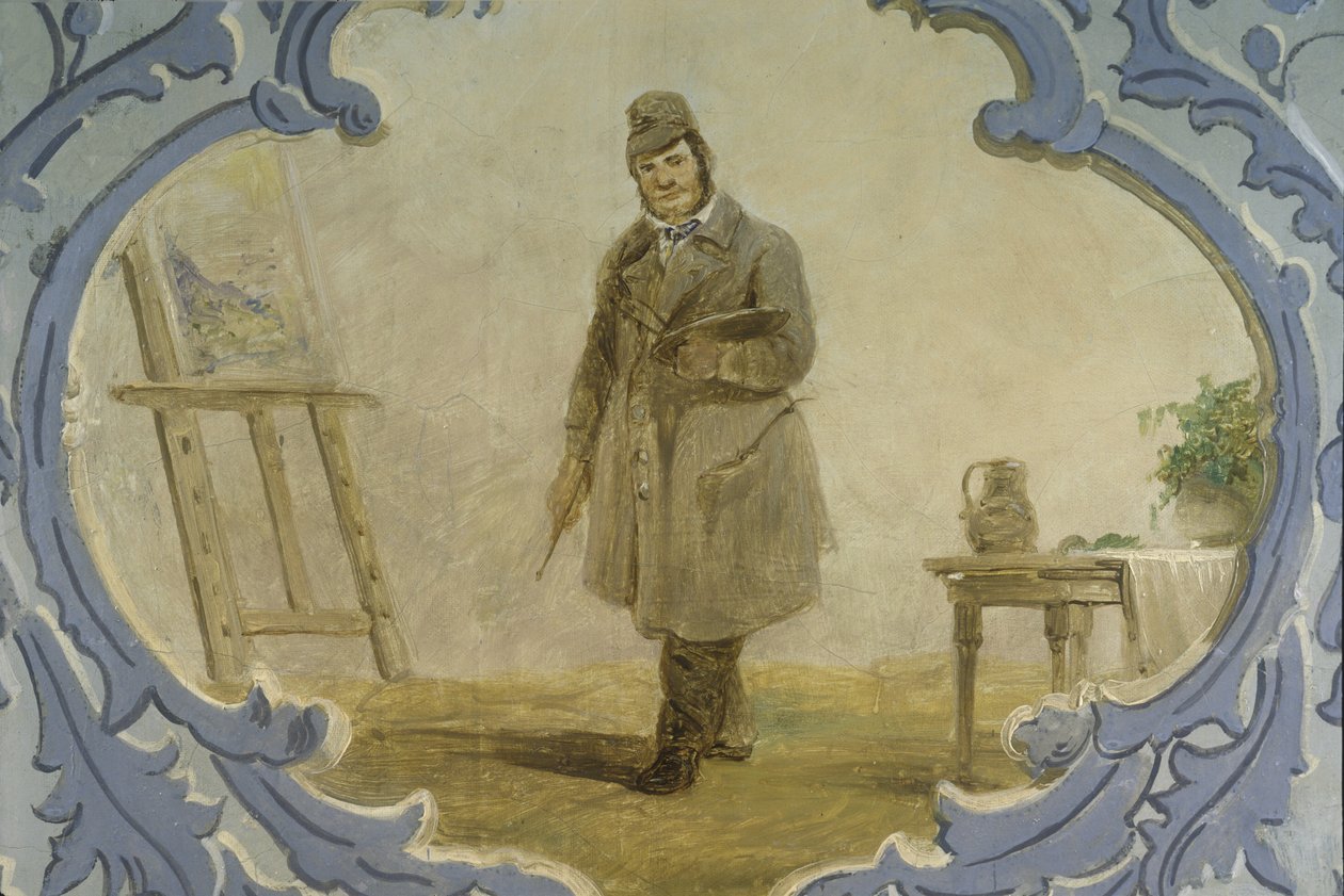 Self-Portrait, 1850s by Josef Matj Navrátil