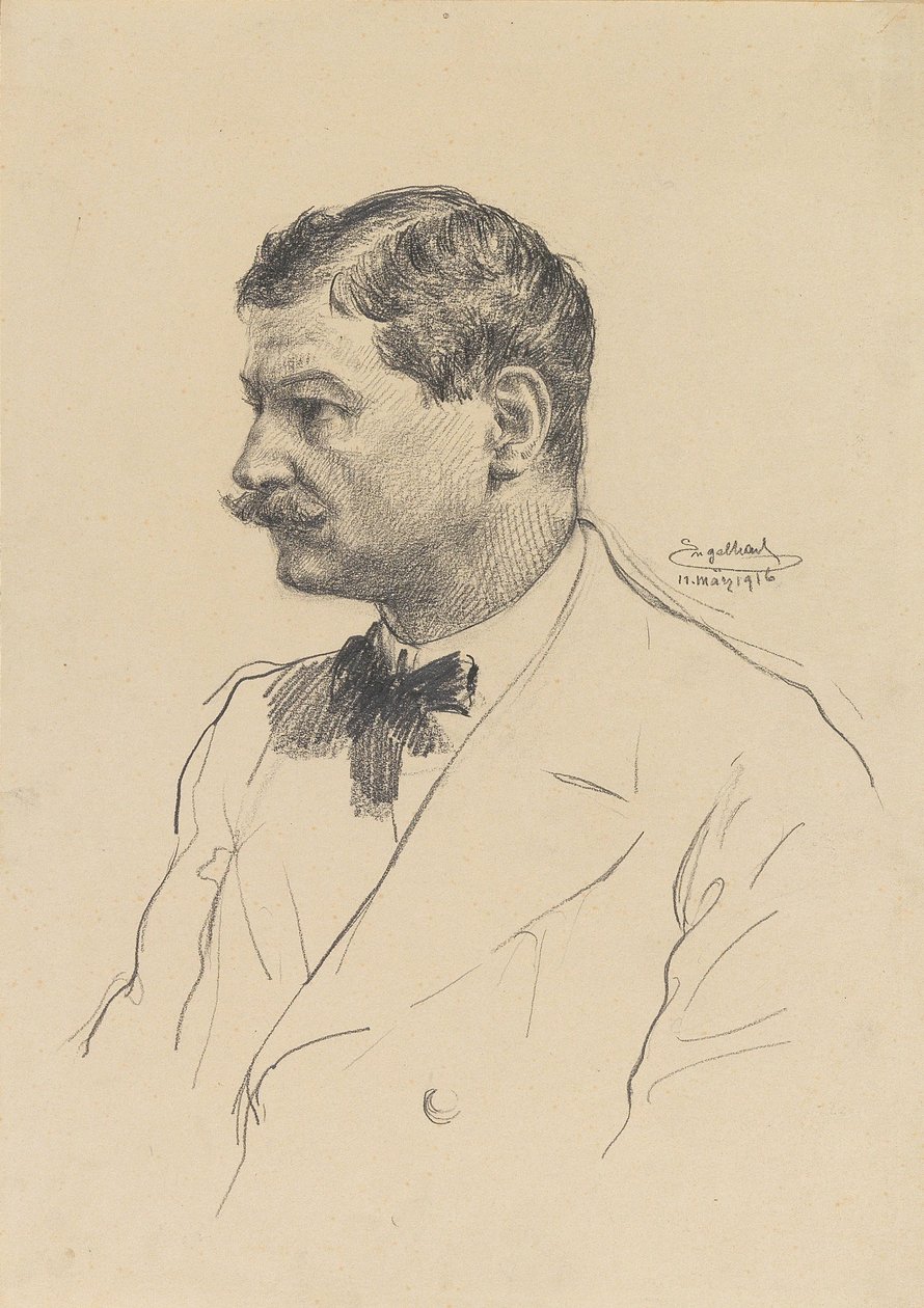Self-Portrait by Josef Engelhart