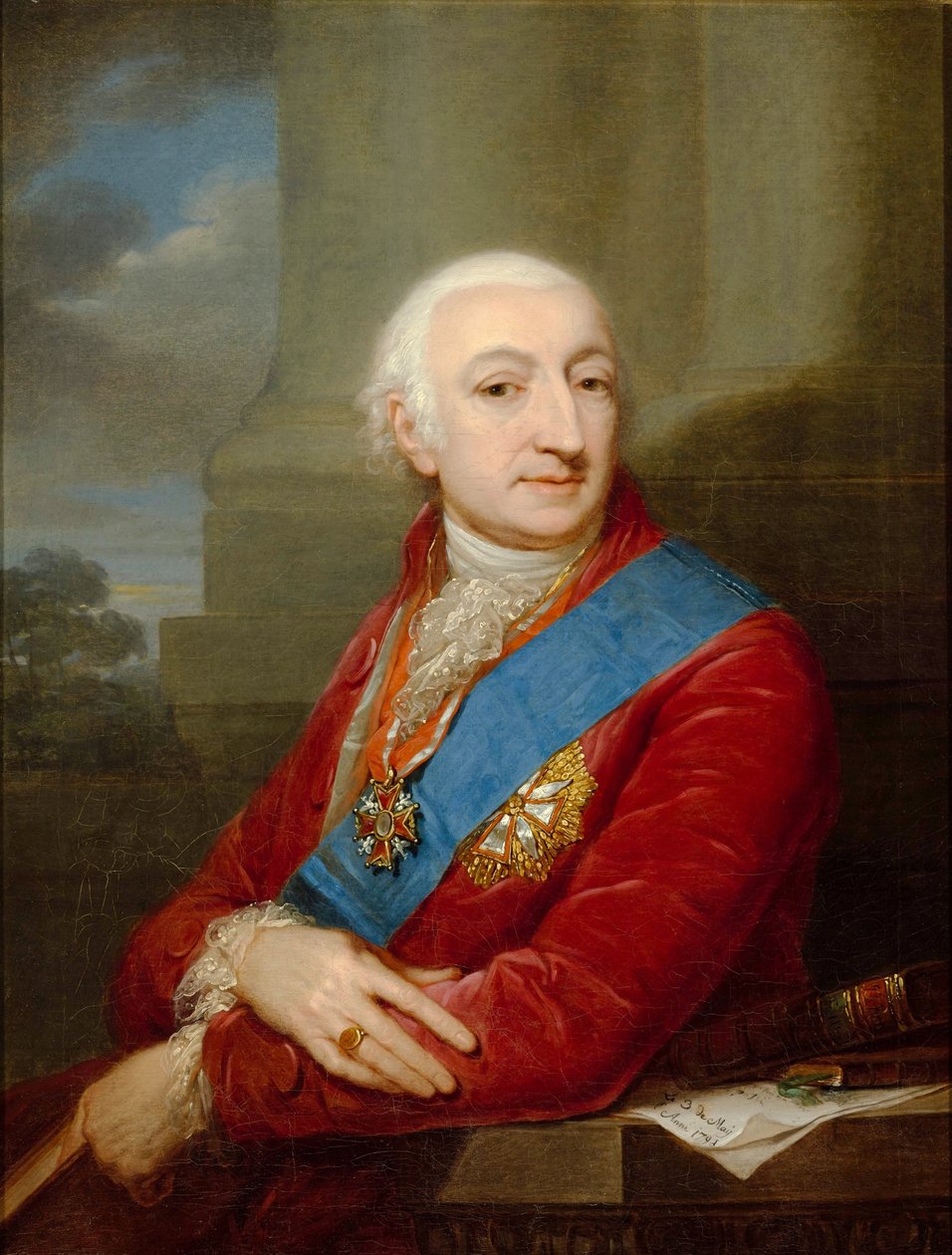 Portrait of Stanisław Małachowski by Josef Grassi