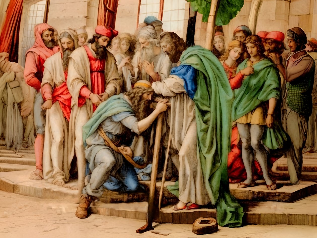 The Selection of Joshua by Josef Johann Michel