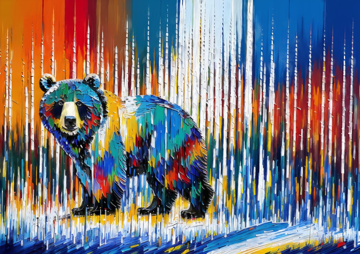 Animals Bear 1 by Josef Johann Michel