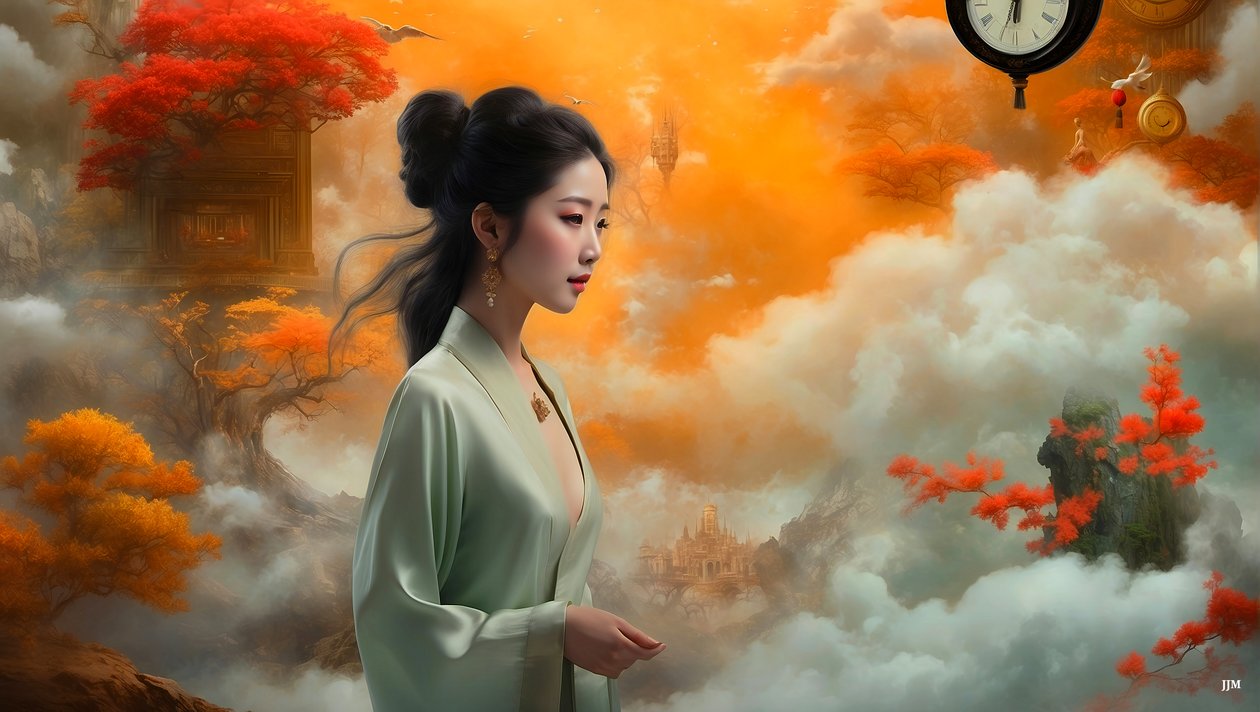 Dreamcore - Breathlessly Timeless Chinese 01 by Josef Johann Michel