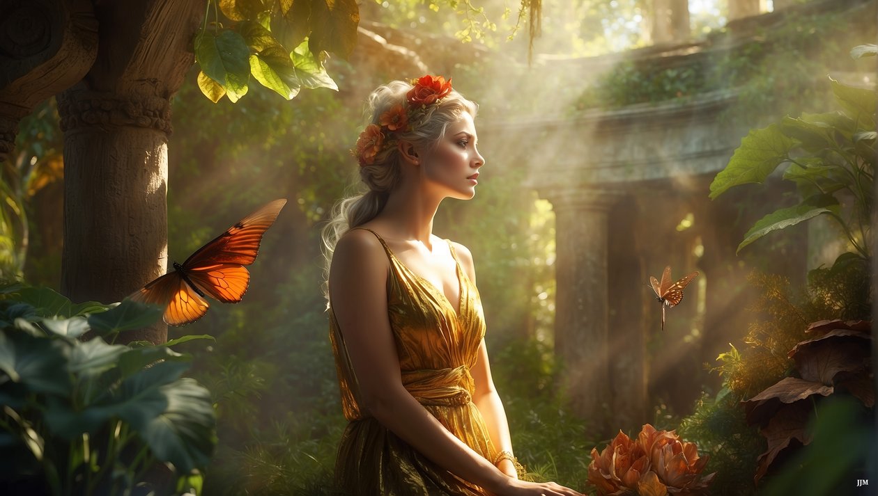 Dreamcore Ancient Roman World 02 by Josef Johann Michel