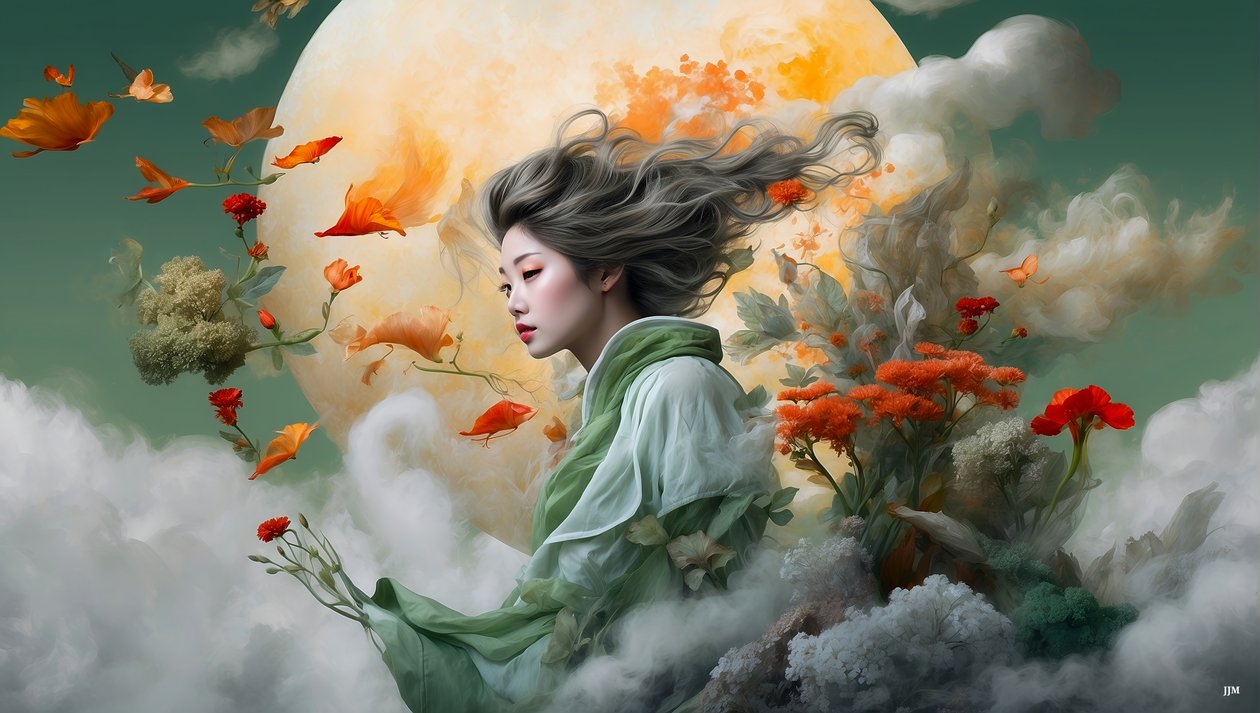 Dreamcore Dreamlike Scene Chinese 03 by Josef Johann Michel