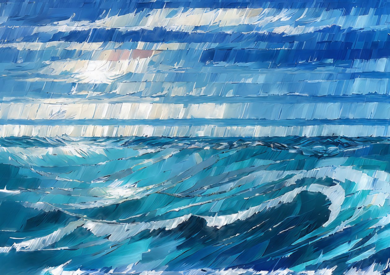 Ocean Rain 01 by Josef Johann Michel