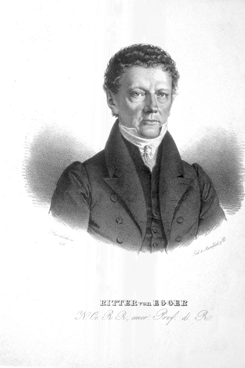 Franz Egger by Josef Kriehuber