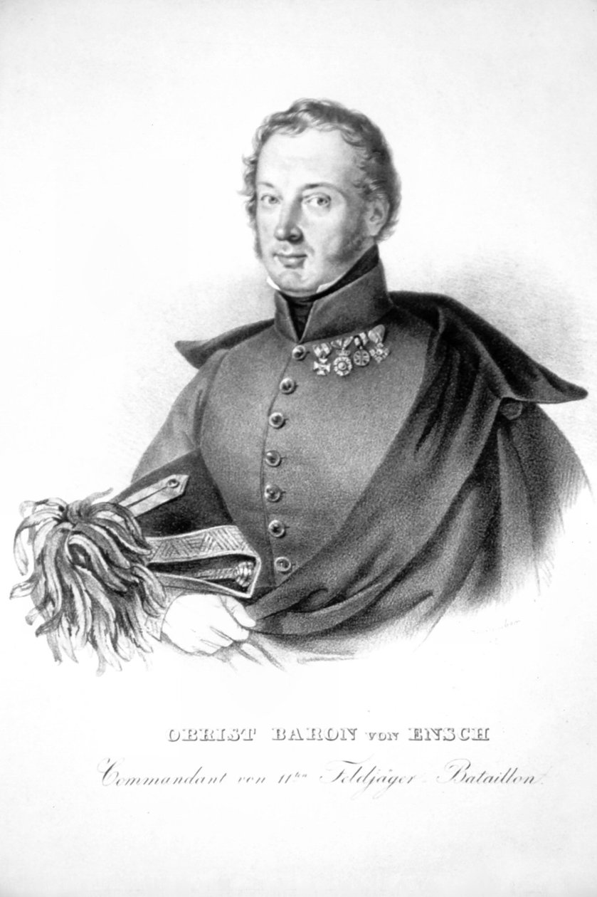 Franz Ensch Lithograph by Josef Kriehuber
