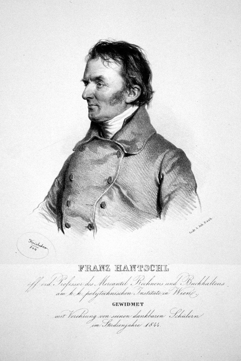 Franz Hantschl by Josef Kriehuber