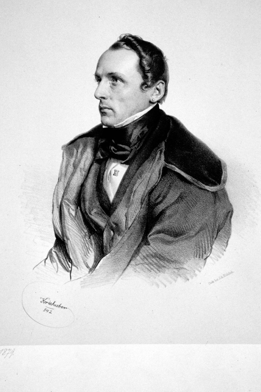 Franz Rambach by Josef Kriehuber