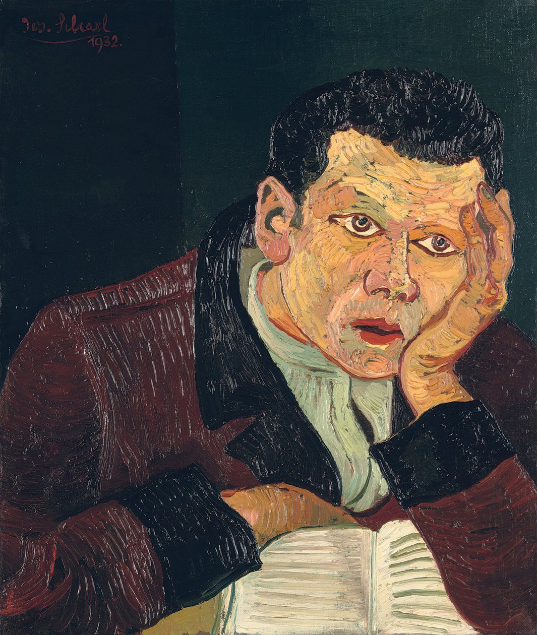 The Literate (Oskar Maria Graf) by Josef Scharl