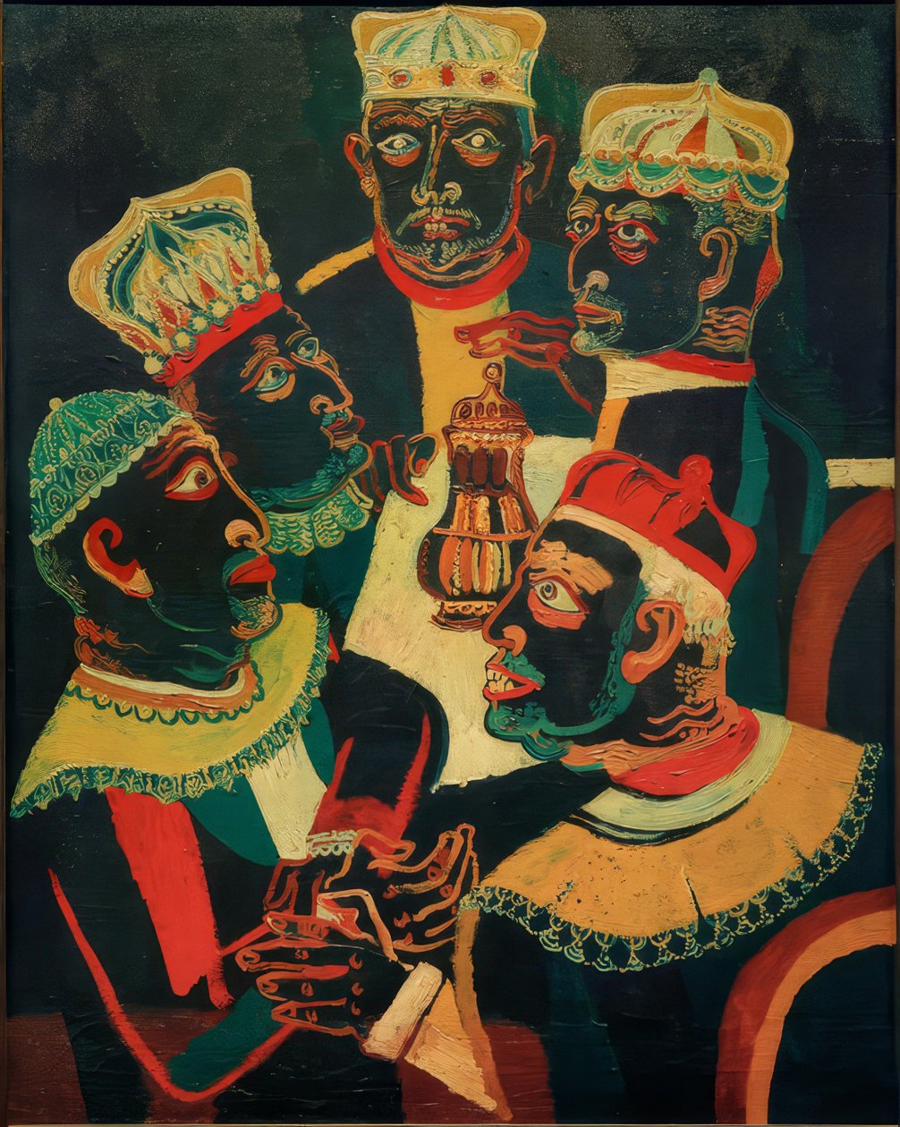 Conference of the Rulers by Josef Scharl