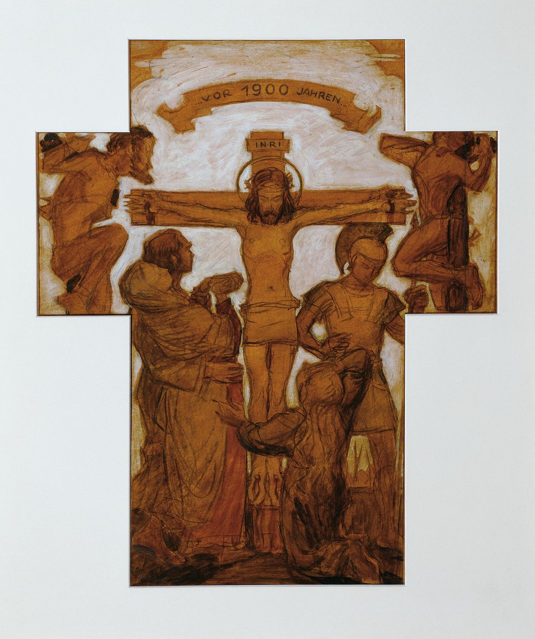 Crucifixion by Josef Wawra