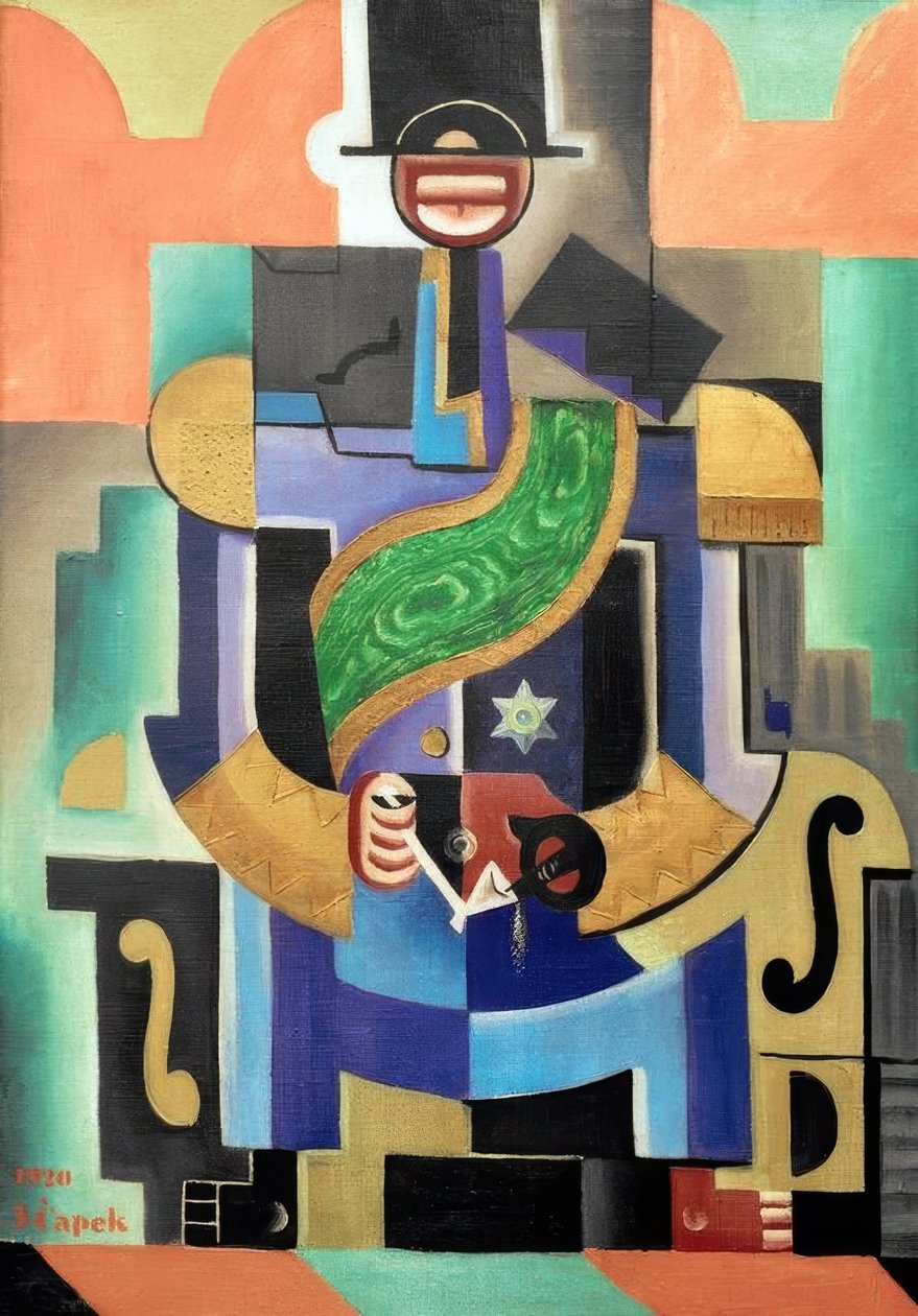 Negro King by Josef Čapek