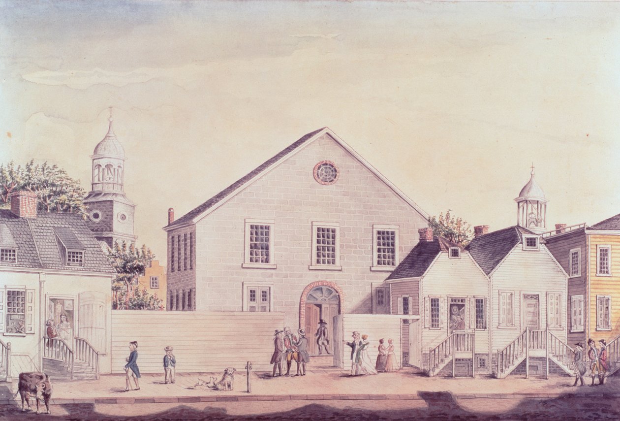 The First Methodist Episcopal Church in America, 1868 by Joseph B. Smith