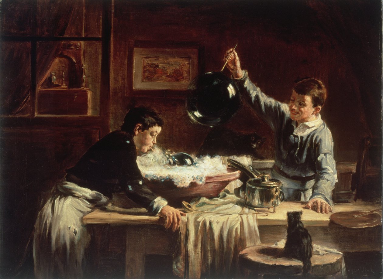 Blowing Bubbles by Joseph Bail