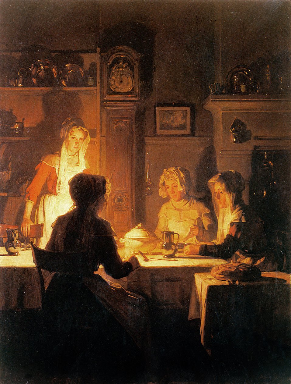 The Evening Meal by Joseph Bail