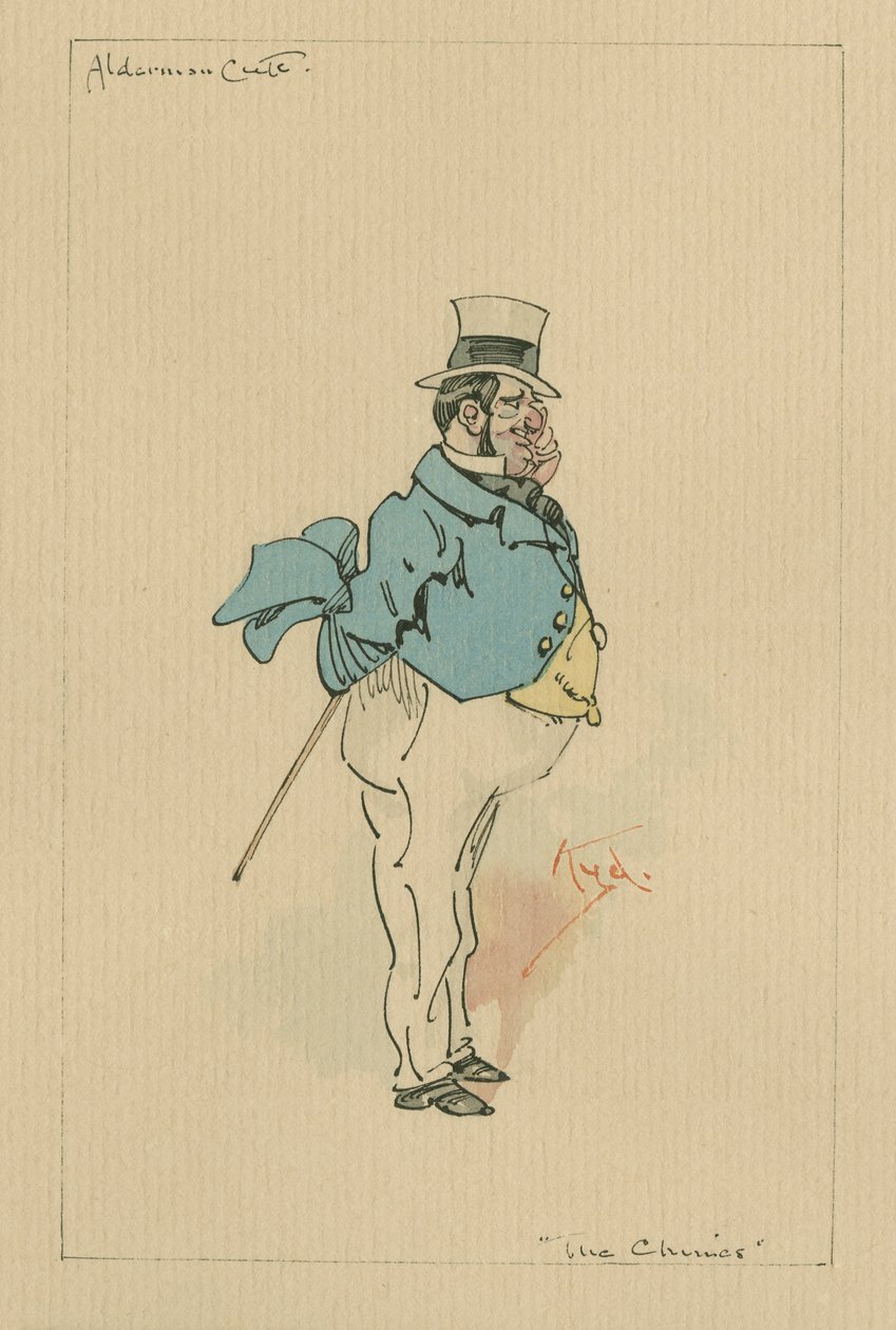Alderman Cute - The Chimes by Joseph Clayton Clarke