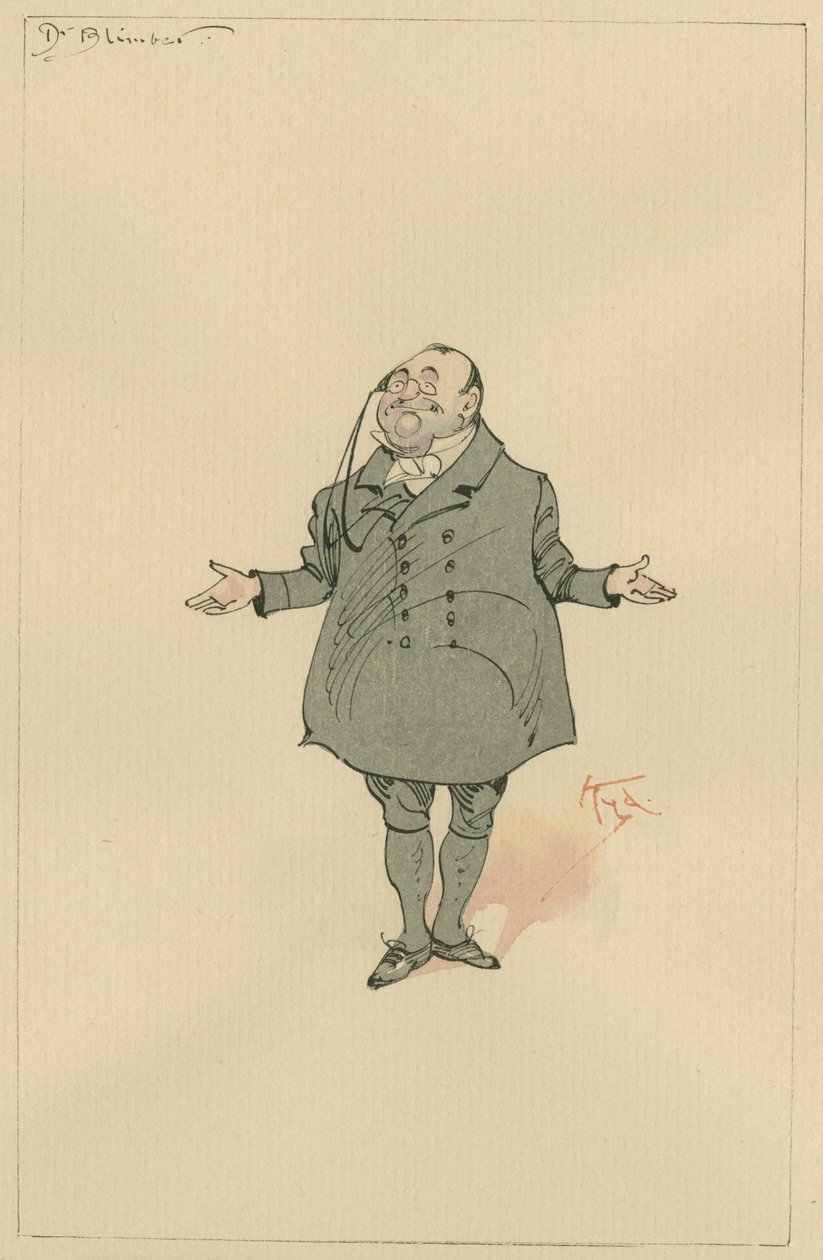 Dr Blimber by Joseph Clayton Clarke